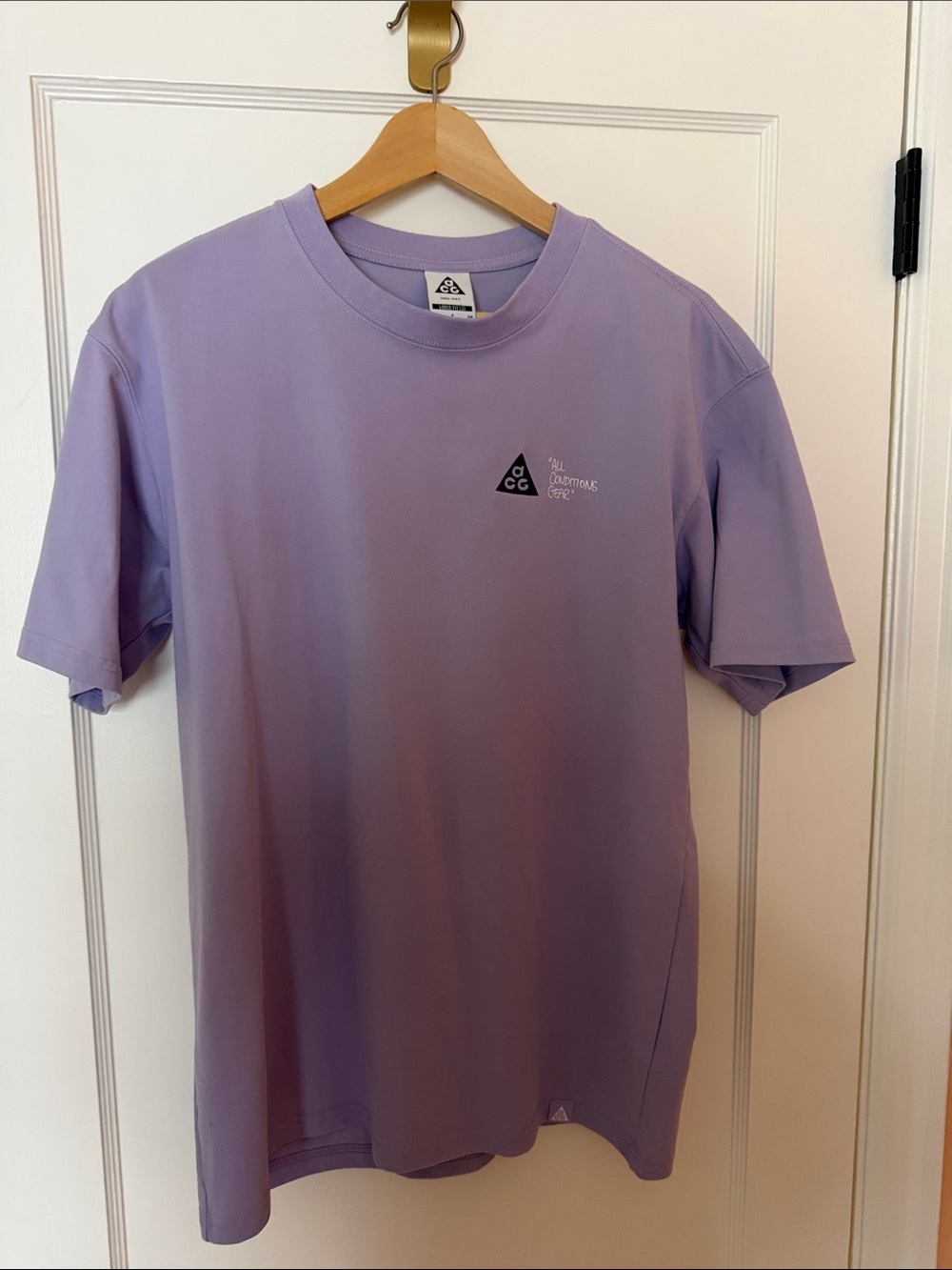Nike Lavender ACG Short Sleeve Crew Tee